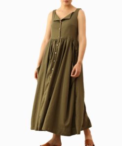 Long Linen Dress NB21